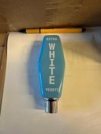 Vedett extra white tapkraan reclame porselein, Verzamelen, Biermerken, Ophalen of Verzenden, Nieuw, Reclamebord, Plaat of Schild