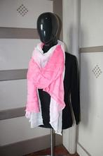 Lichte sjaal stola roze of mint, Kleding | Dames, Mutsen, Sjaals en Handschoenen, Ophalen of Verzenden, Nieuw, Sjaal