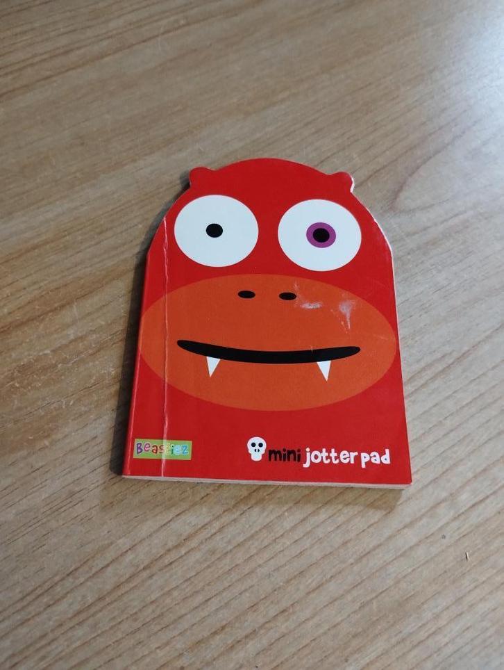 Notitieboekje monster, Diversen, Notitieboeken, Gebruikt, A7, Ophalen of Verzenden