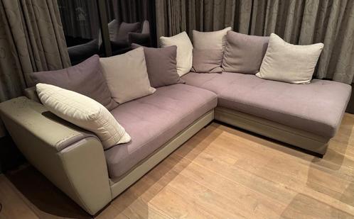 GRATIS - Hoekbank, Huis en Inrichting, Zetels | Zetels, Gebruikt, Hoekbank, Vierpersoons of meer, 250 tot 300 cm, 75 tot 100 cm