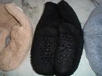 3 paar nieuwe warme sokken en of pantoffels, Enlèvement ou Envoi, Neuf, Noir, Pantoufles