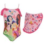 Disney Princess Badpak met Sarong - 98/104-110/116-122/128, Enfants & Bébés, Maillots de bain pour enfants, Enlèvement ou Envoi