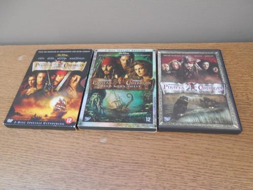 Pirates of the Carribean - 5 films, Cd's en Dvd's, Dvd's | Actie, Zo goed als nieuw, Actie, Vanaf 12 jaar, Ophalen of Verzenden