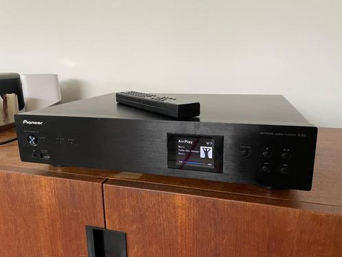 Pioneer N-50 High end Audiostreamer + AS BT200 bluetooth, TV, Hi-fi & Vidéo, Convertisseurs, Comme neuf, Enlèvement ou Envoi