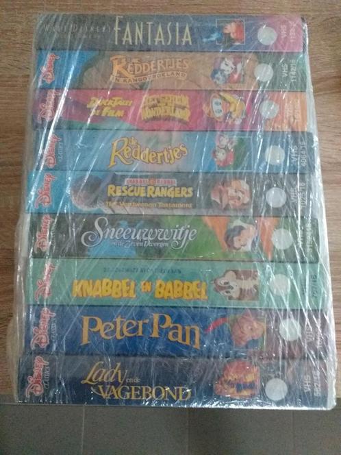 9 Walt disney VHS videofilms 10 €, Cd's en Dvd's, VHS | Kinderen en Jeugd, Ophalen of Verzenden