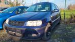 vw polo 1.4i 138000KM GROOT OPEN DAK euro 4 2001, 4 cilinders, Blauw, Bedrijf, Elektrische ramen