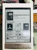 Sony PRS-T1 E-Reader Wit 6 inch  E-ink Pearl-scherm touch, Gebruikt, Ophalen of Verzenden