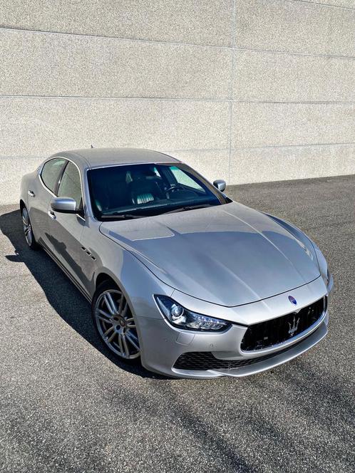 Édition unique Maserati Ghibli Silver !, Autos, Maserati, Entreprise, Ghibli, Diesel, Automatique, Argent ou Gris, Noir, Garantie prolongée