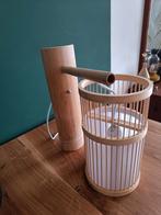 Bamboe wandlamp, Ophalen, Zo goed als nieuw