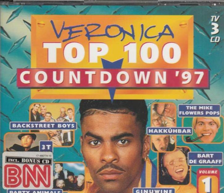 3 Cd box Veronica Top 100 Countdown '97 Volume 1, Cd's en Dvd's, Cd's | Dance en House, Zo goed als nieuw, Dance Populair, Ophalen of Verzenden