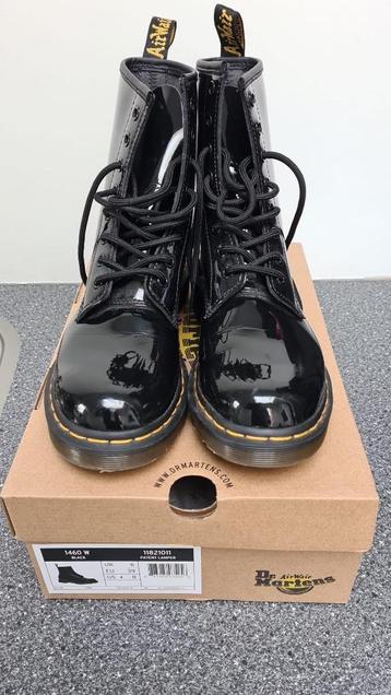 ZGAN Dr. Martens 1460 W Patent Lamper Veterboot / Mt. 39