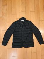 Donkerblauw wintermantel maat L, Kleding | Heren, Ophalen, Zo goed als nieuw, Maat 52/54 (L), Blauw