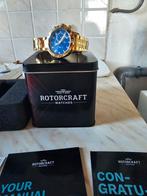 gouden rotorcraft horloge, Bijoux, Sacs & Beauté, Montres | Hommes, Montre-bracelet, Autres marques, Enlèvement ou Envoi, Comme neuf