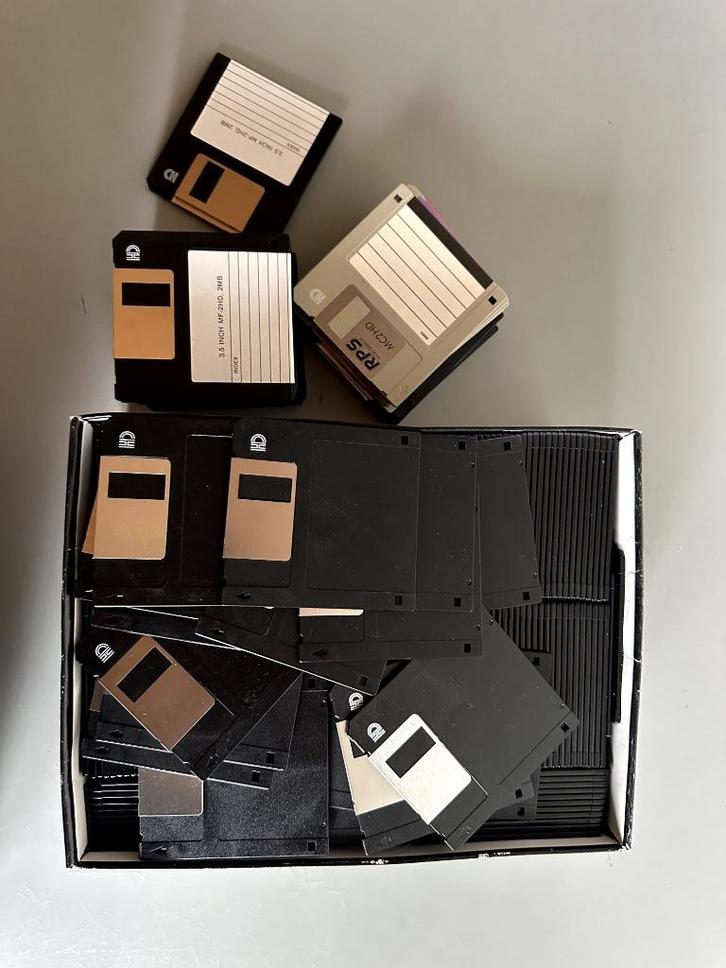 Lot Diskettes 3,5"  Vintage, Informatique & Logiciels, Ordinateurs Vintage, Enlèvement