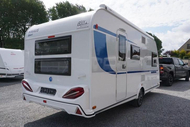 Knaus Sport 500 QDK (Prijs bespreekbaar), Caravans en Kamperen, Caravans, Particulier, tot en met 6, 1250 - 1500 kg, Treinzit