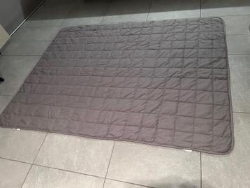 Zwaartedeken 150cm x 200cm - 6kg - grijs beschikbaar voor biedingen