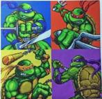 TEENAGE MUTANT NINJA TURTLES Pixel Art Vinyl STICKER, Envoi, Neuf