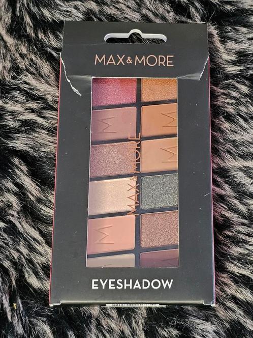 Palette d'ombres à paupières Max & More 12 couleurs Avec omb, Bijoux, Sacs & Beauté, Beauté | Cosmétiques & Maquillage, Neuf, Enlèvement ou Envoi