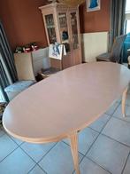 volledige eetplaats in esdoorn, ceruse, Huis en Inrichting, Ophalen, Gebruikt