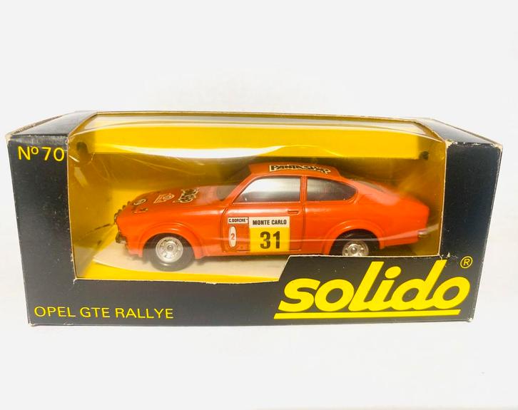 Solido Opel GTE Rally, Hobby en Vrije tijd, Modelauto's | 1:43, Nieuw, Auto, Solido, Verzenden