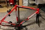 Frame racefiets prorace rood-wit (met optie wielen), Enlèvement, Comme neuf