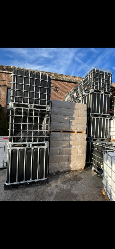 Zwarte Ibc containers 1000L, Dieren en Toebehoren, Stalling en Weidegang, Stalling, Weidegang, Accessoires