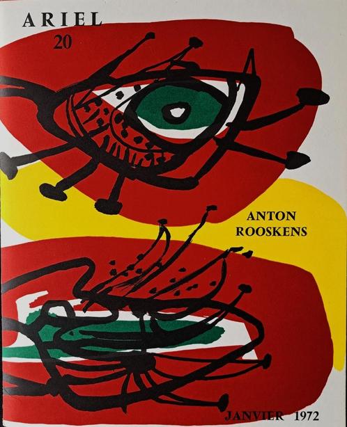 Anton Rooskens 1906-1976 COBRA incl. 2 originele litho’s, Boeken, Kunst en Cultuur | Beeldend, Zo goed als nieuw, Schilder- en Tekenkunst