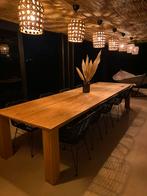 Prachtige Tuintafel 400 X 120 Weg wegens verhuis, Jardin & Terrasse, Tables de jardin, Enlèvement, Comme neuf