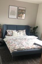 Gestoffeerd bed 160x200 cm slaapkamer Ikea Tufjord, Huis en Inrichting, Slaapkamer | Bedden, Ophalen, Gebruikt, Tweepersoons, 200 cm