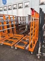 Metalen verrijdbare karren, transportmiddelen, Doe-het-zelf en Bouw, Transportwagens, Ophalen, Zo goed als nieuw