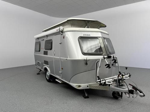 Eriba Touring Troll 540 Silver Enkele bedden Mover Luifel, Caravans en Kamperen, Caravans, Overige, Eriba, 2 aparte bedden, 5 tot 6 meter