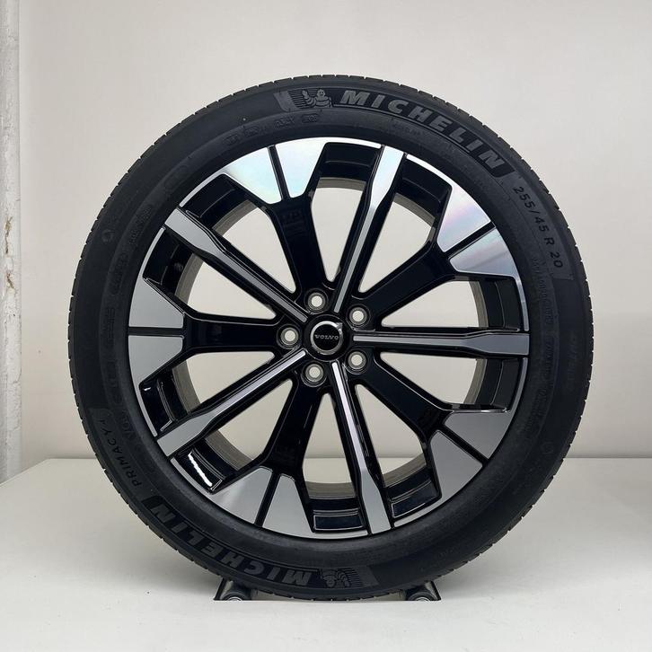 Volvo 20 inch facelift velgen + zomerbanden XC60 2018- (DEMO, Auto-onderdelen, Banden en Velgen, Banden en Velgen, Zomerbanden