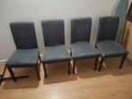 4 stoelen, Ophalen, Gebruikt, Vier, Stof