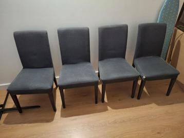 4 stoelen beschikbaar voor biedingen
