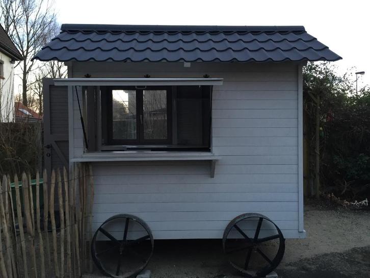 Foodtruck - standcabine op wielen, Zakelijke goederen, Horeca | Food, Overige typen, Ophalen
