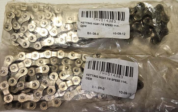 Retro Shimano Dura Ace Hyperglide 8 speed cassette/Kettingen, Sport en Fitness, Wielrennen, Nieuw, Ophalen of Verzenden