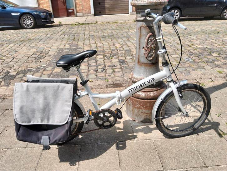 Minerva plooifiets/vouwfiets, Fietsen en Brommers, Fietsen | Vouwfietsen, Gebruikt, Overige merken, Totaal opvouwbaar, Versnellingen