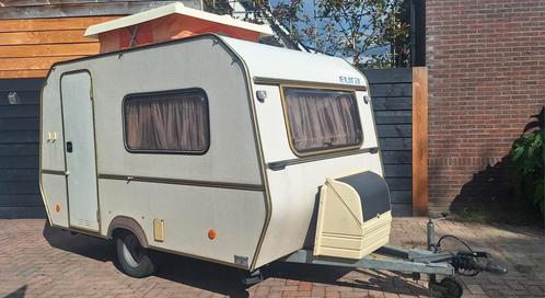 Eura 300 mini caravan, Caravans en Kamperen, Caravans, Particulier, Treinzit, Disselslot, Koelkast, Luifel, Ophalen