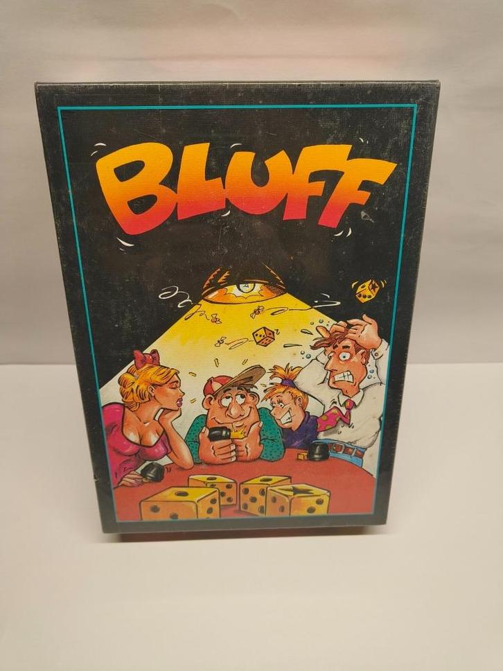 Bluff – het spannende dobbelspel voor echte durvers!, Hobby en Vrije tijd, Gezelschapsspellen | Bordspellen, Nieuw, Vijf spelers of meer