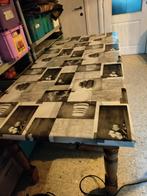 Eettafel, Ophalen, Gebruikt, 100 tot 150 cm, Vijf personen of meer