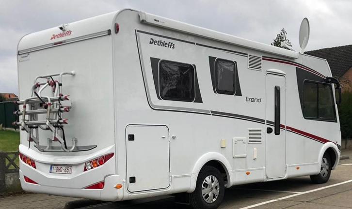 Integraal Dethleffs Trend 6757C, Caravans en Kamperen, Mobilhomes, Particulier, tot en met 4, Integraal, Dethleffs, Overige merken