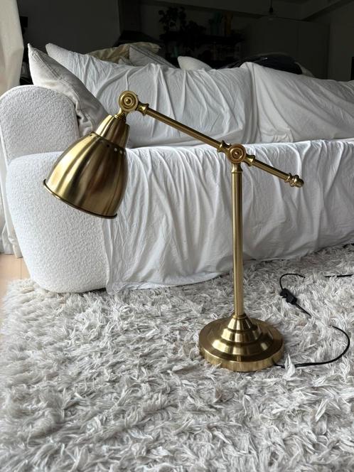 Lampe IKEA BAROMETER laiton — Style industriel vintage, Huis en Inrichting, Lampen | Tafellampen, Zo goed als nieuw, Metaal, Ophalen