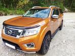 Nissan Navarra 4x4, Auto's, Automaat, 4 deurs, Zwart, Leder