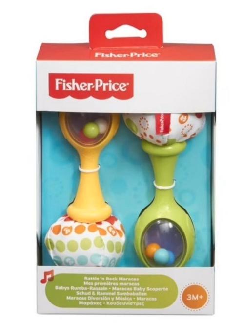 MARACAS FISHER PRICE, Kinderen en Baby's, Speelgoed | Fisher-Price, Nieuw, Rammelaar, Met geluid, Ophalen of Verzenden