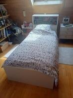 Lit Ikea 1pers + tiroirs + tête de lit + sommier + matelas, Maison & Meubles, Chambre à coucher | Lits, 90 cm, Une personne, Enlèvement