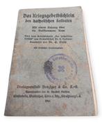 Livre de prières allemand de la Première Guerre mondiale pou, Enlèvement ou Envoi, Armée de terre, Livre ou Revue