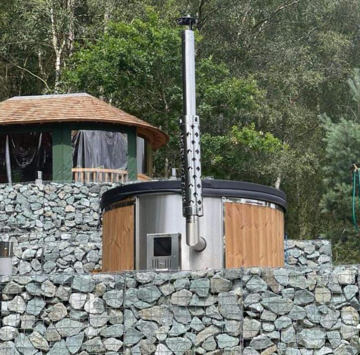 Hottub Essential - Stel zelf samen, Tuin en Terras, Bubbelbaden en Hottubs, Nieuw, Vast, Afdekzeil, Filter, Pomp, Trap, Ophalen of Verzenden