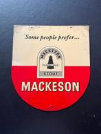 Mackeson reclamebord in metaal, Verzamelen, Merken en Reclamevoorwerpen, Ophalen, Zo goed als nieuw, Reclamebord