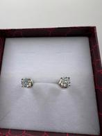 Boucles d’oreilles fermeture spirale, Enlèvement, Avec pierre précieuse, Argent, Argent