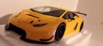 1/18 Lamborghini Huracan GT3 Plain Body pearl yellow 2015, Enlèvement, Neuf, Voiture, Autoart
